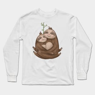 Sloths Long Sleeve T-Shirt